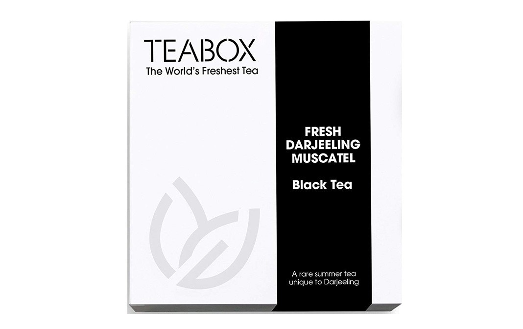 Teabox Fresh Darjeeling Muscatel Black Tea   Box  16 pcs